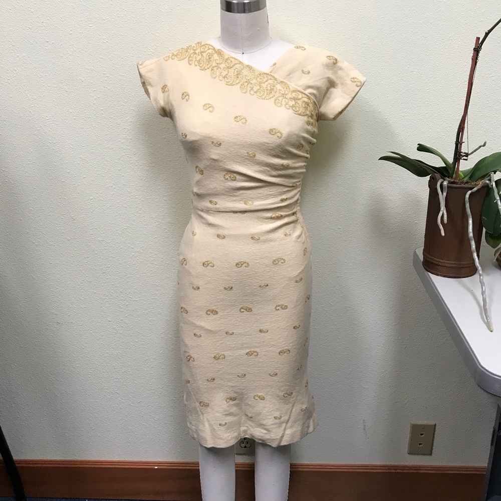 1950’s Wool Wiggle Dress